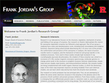 Tablet Screenshot of frankjordangroup.com